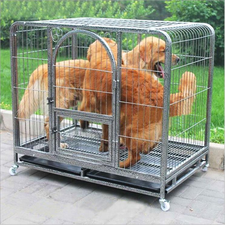 Dog Crate – Heavy-Duty Metal Crate for Small & Large Breeds