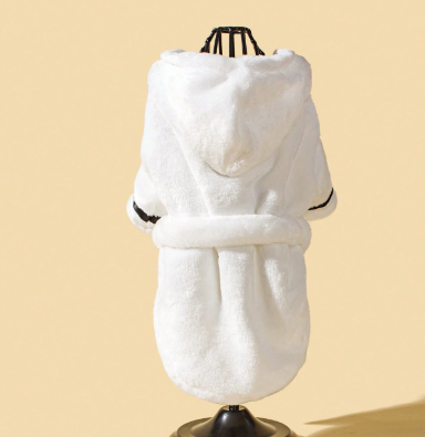 Dog Bathrobe – Hooded Pajamas & Drying Robe for Dogs