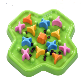 Slow Feeder Dog Bowl – Puzzle Bowl for Dogs & Cats