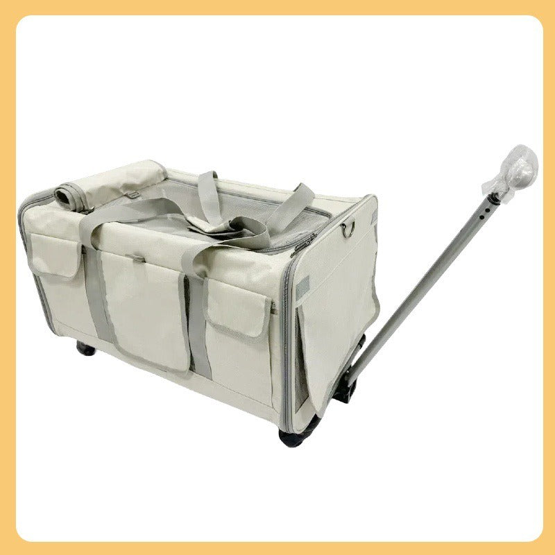 Cat Carrier – Foldable Travel Bag for Cats & Small Dogs