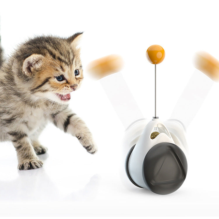 Cat Toy – Wobble Treat Dispenser Toy for Cats