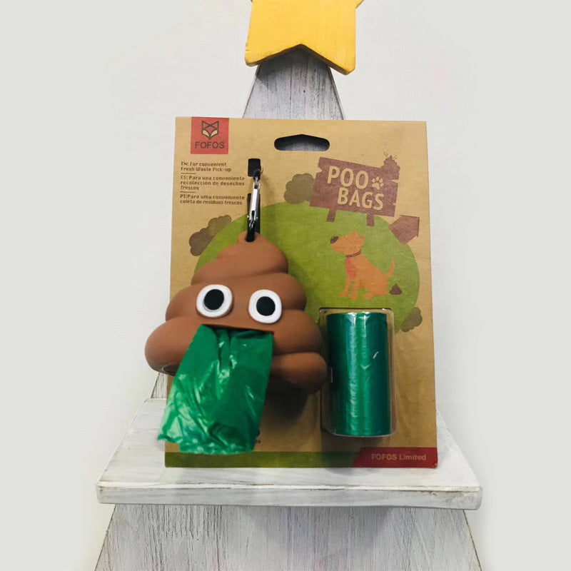 Dog Poop Bag Dispenser – Portable Waste Bag Holder for Walks