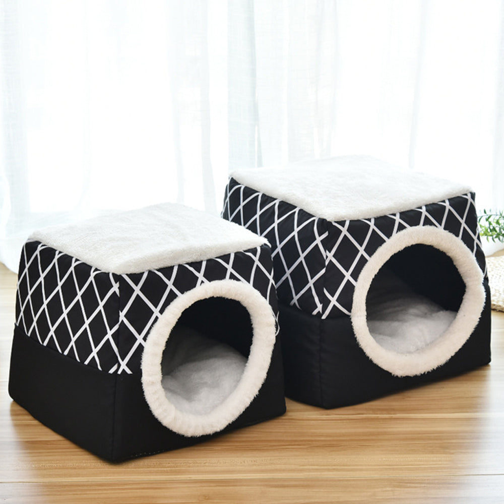 Cat Bed House – Dual-Use Space Capsule Bed for Cats & Dogs