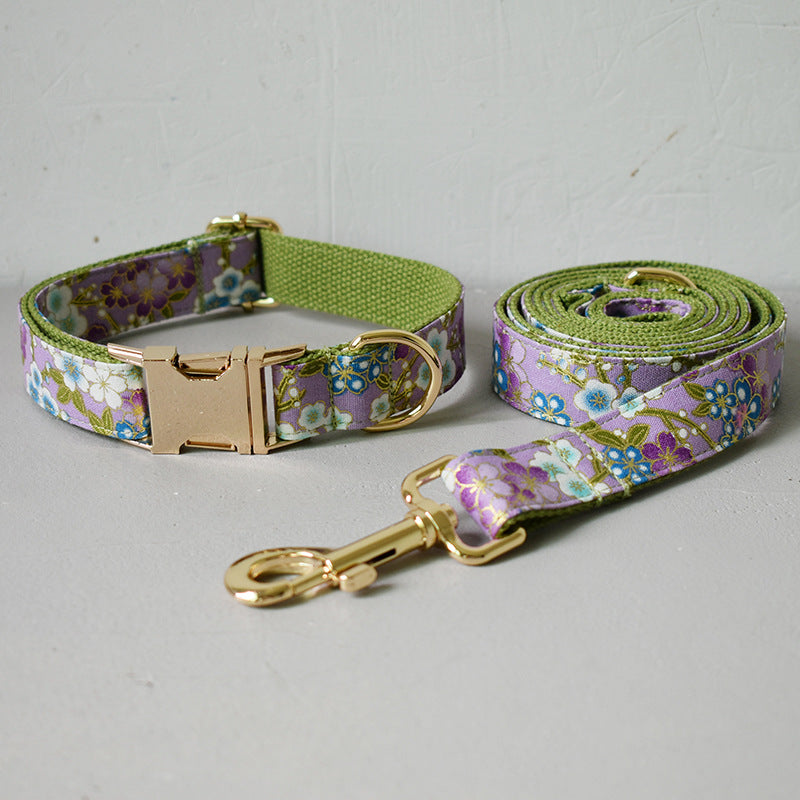 Dog Collar & Leash Set – Adjustable Walking Set for Dogs