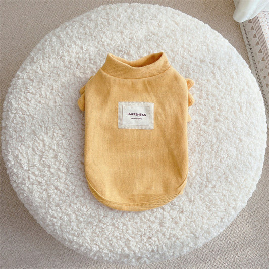 Dog Sweater – Knit Dog Clothes with Flutter Sleeves