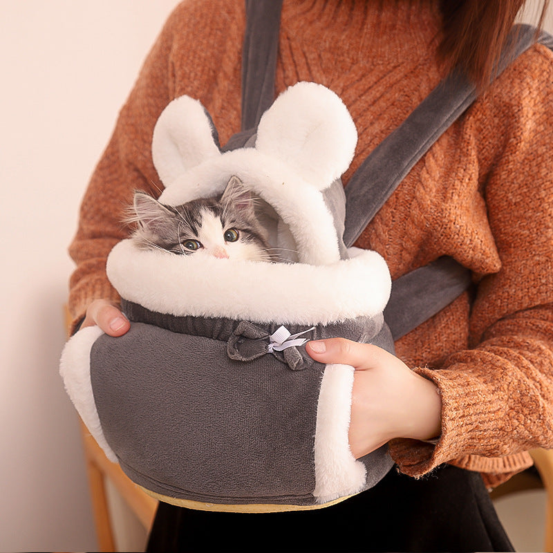 Cat Backpack – Carrier & Indoor Cat Bed Combo