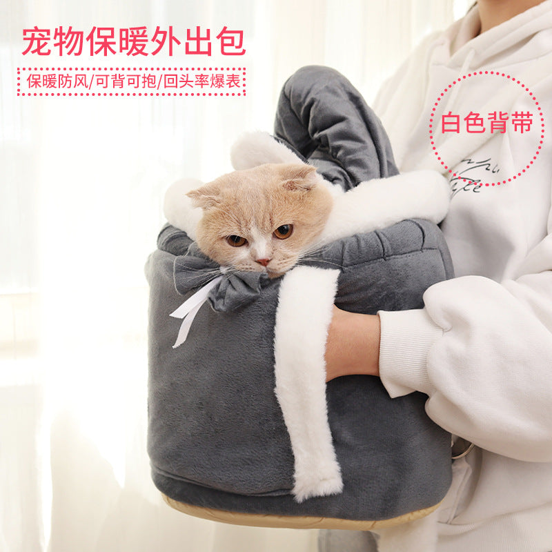Cat Backpack – Carrier & Indoor Cat Bed Combo