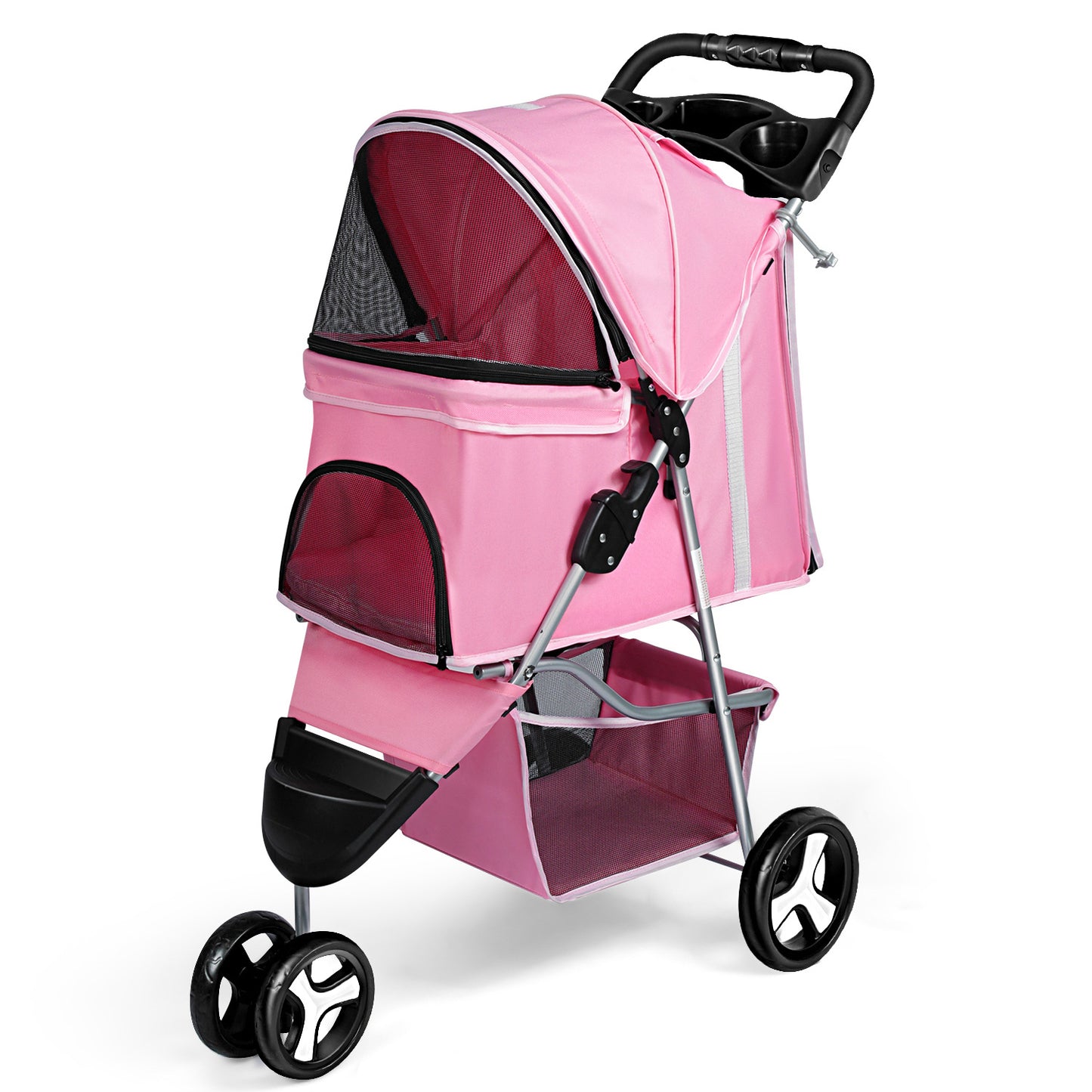 Dog Stroller – Foldable Outdoor Pet Stroller for Dogs & Cats