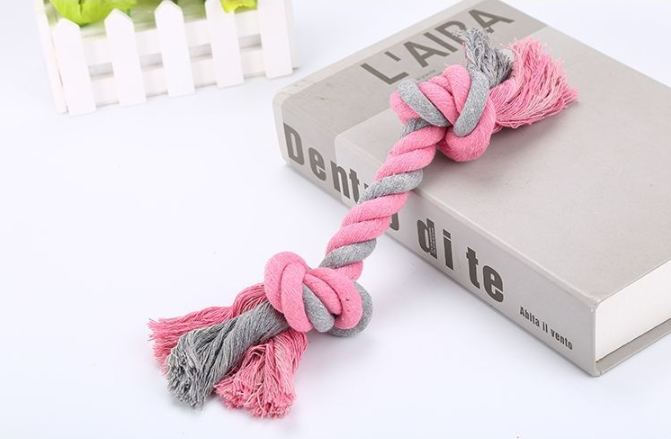 Dog Rope Toy – Large Cotton Knot Chew Toy for Dogs