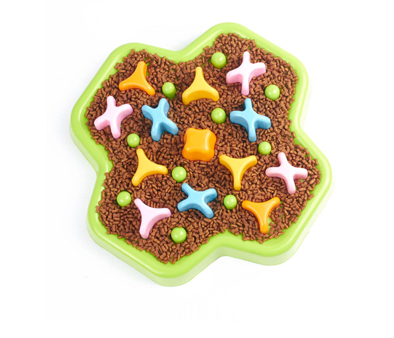 Slow Feeder Dog Bowl – Puzzle Bowl for Dogs & Cats