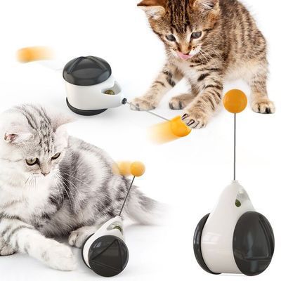 Cat Toy – Wobble Treat Dispenser Toy for Cats