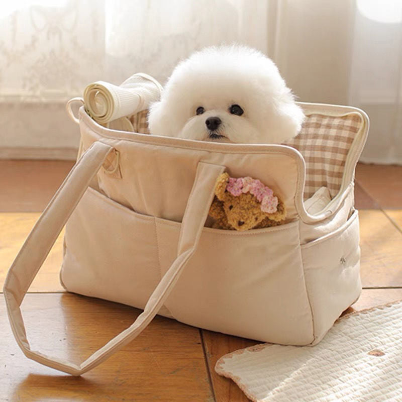 Dog Sling Carrier – Handheld Messenger Bag for Small Dogs & Cats