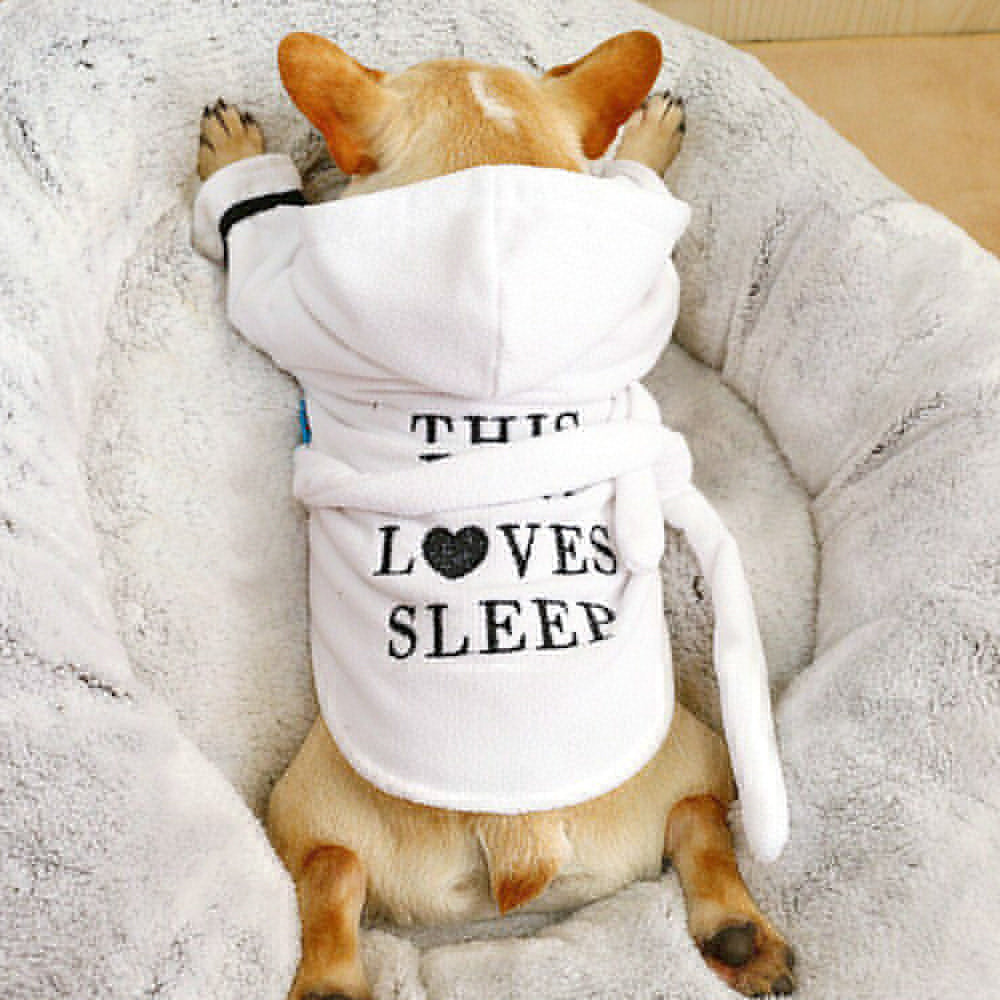 Dog Bathrobe – Hooded Pajamas & Drying Robe for Dogs