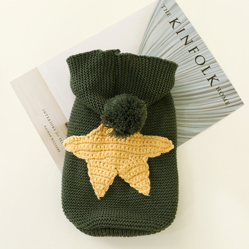 Dog Sweater – Star Knit Autumn & Winter Sweater for Pets