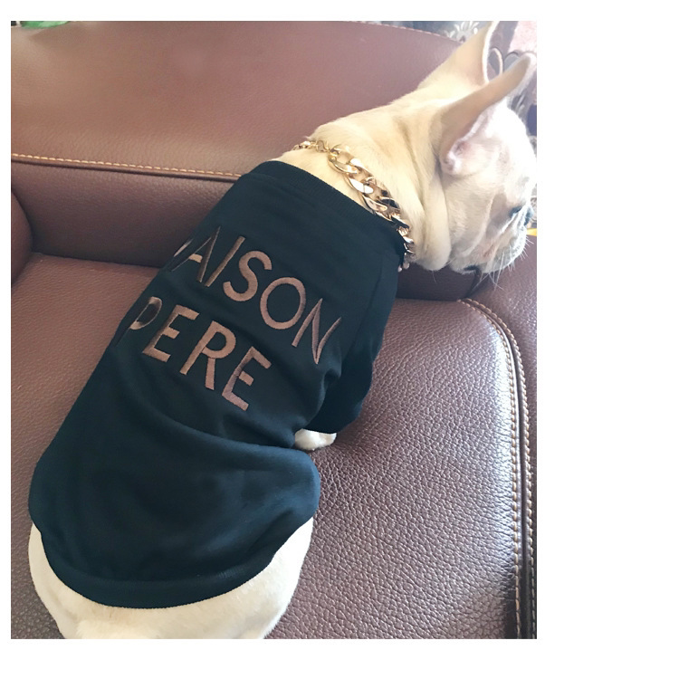 Dog Sweater – Embroidered Terry Cotton Sweater for Dogs