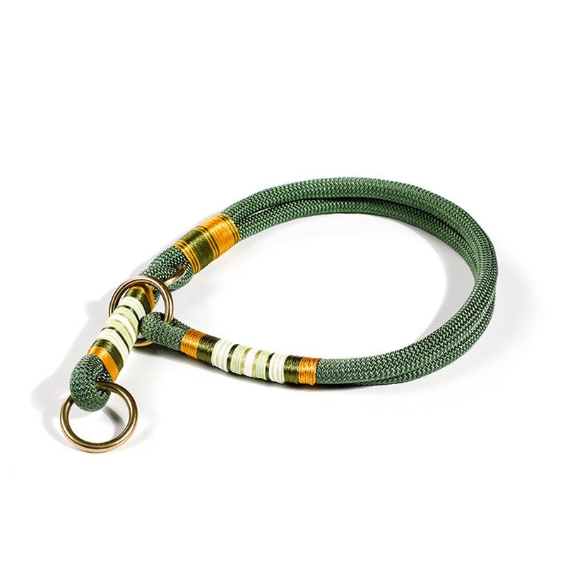 Dog Collar & Leash – Anti-Escape Collar with Hand Rope