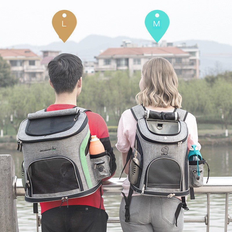 Cat Backpack – Breathable Bubble Carrier for Cats & Small Pets