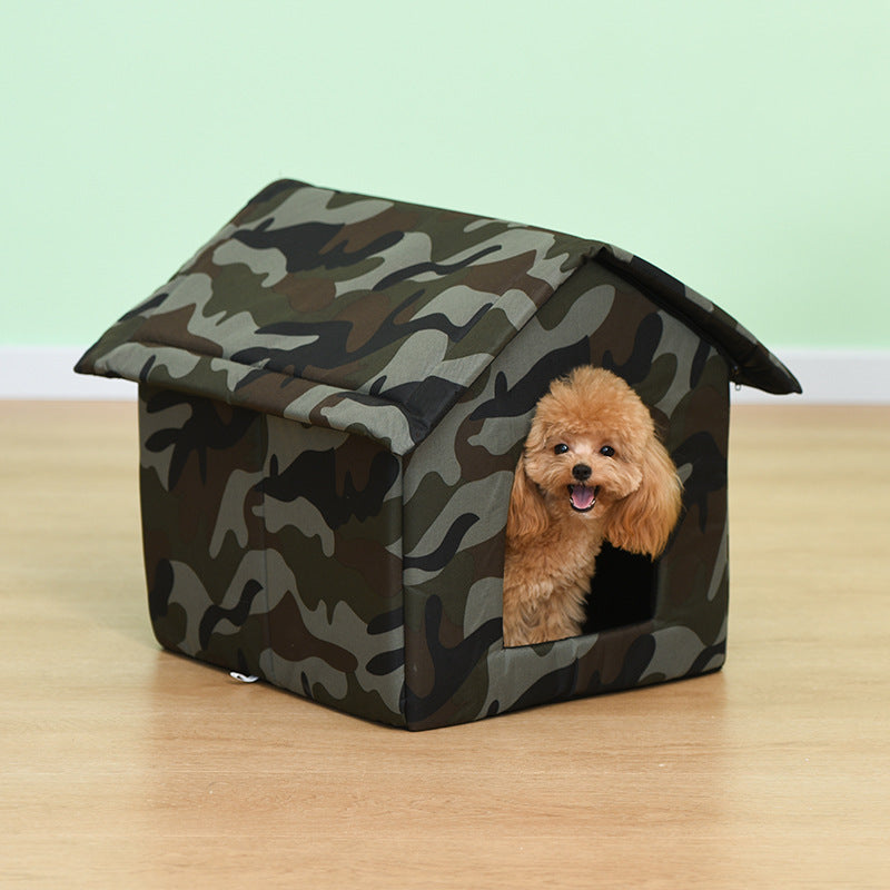 Dog House – Waterproof Oxford Outdoor Pet Kennel