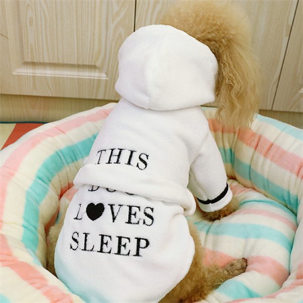 Dog Bathrobe – Hooded Pajamas & Drying Robe for Dogs