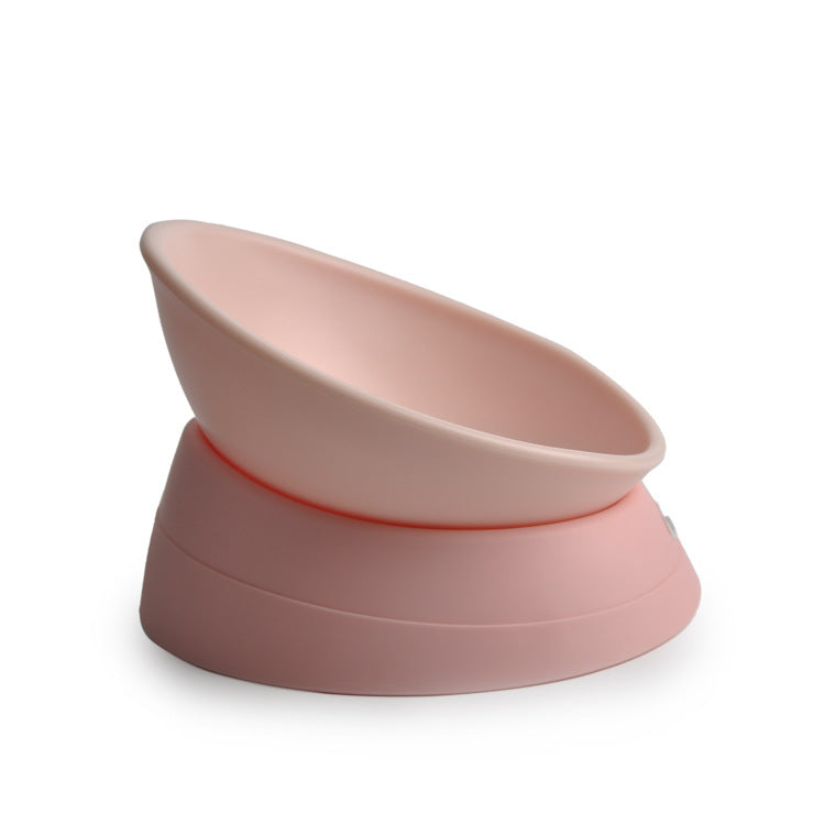 Cat Bowl – Non-Slip Tilted Bowl for Flat-Faced Cats