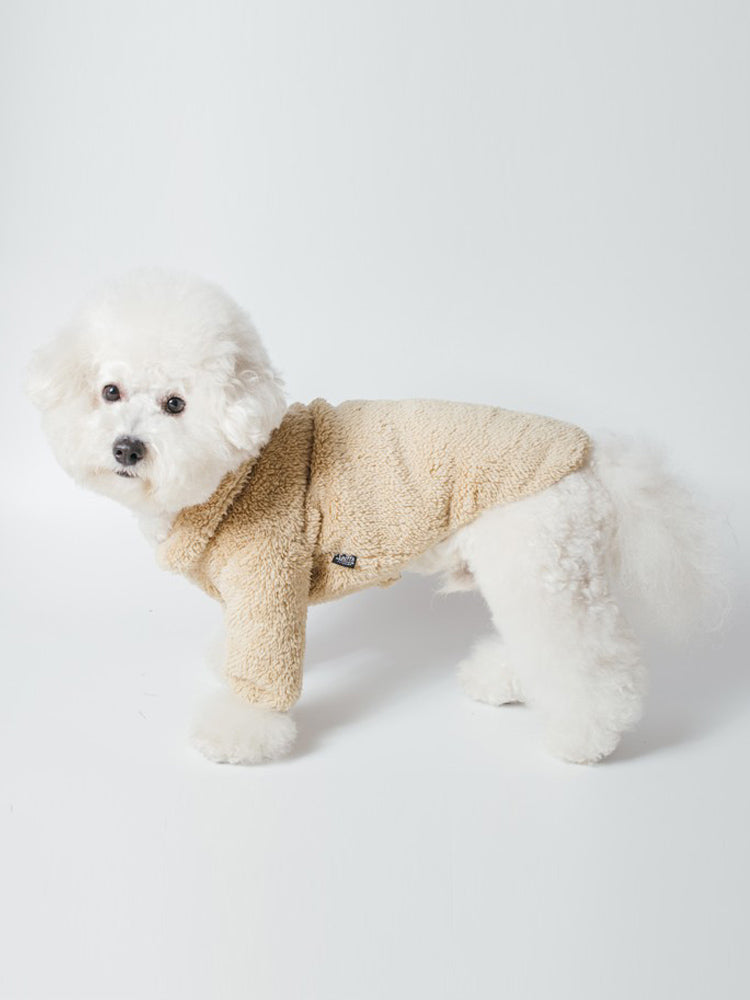 Dog Clothes – Lapel Flannel Cotton Suit for Small Dogs