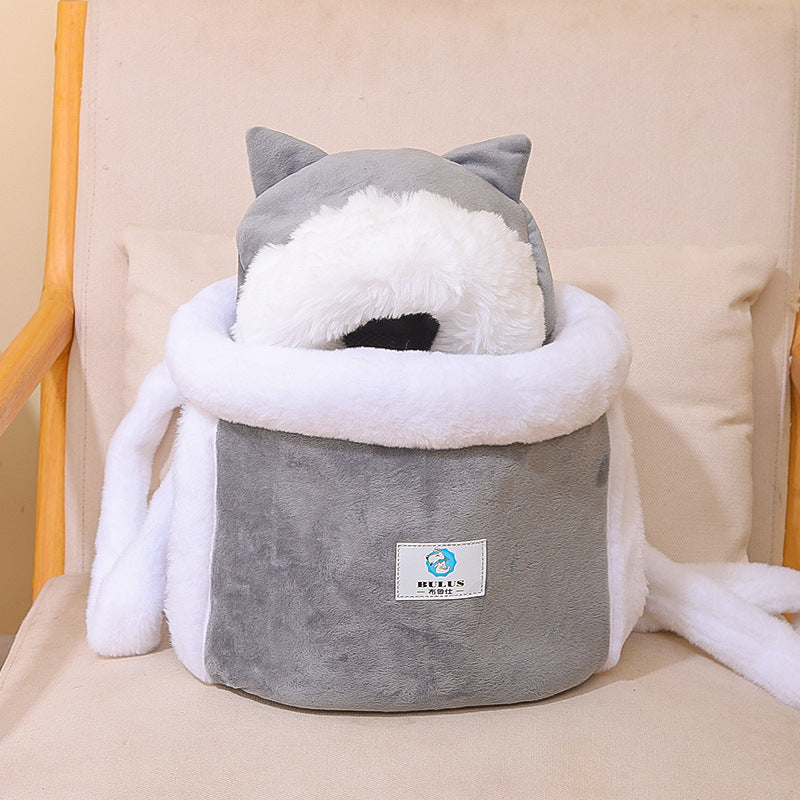 Cat Backpack – Carrier & Indoor Cat Bed Combo
