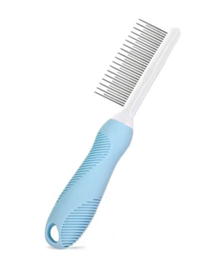 Pet Deshedding Brush – Needle Comb for Dog & Cat Fur