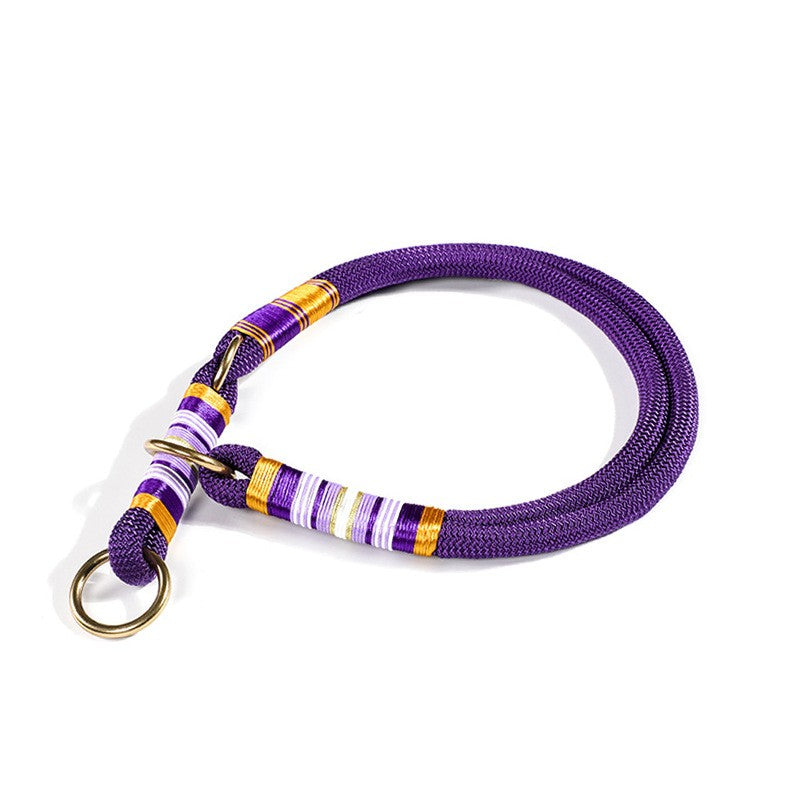 Dog Collar & Leash – Anti-Escape Collar with Hand Rope