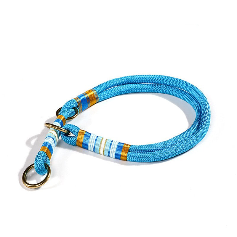 Dog Collar & Leash – Anti-Escape Collar with Hand Rope