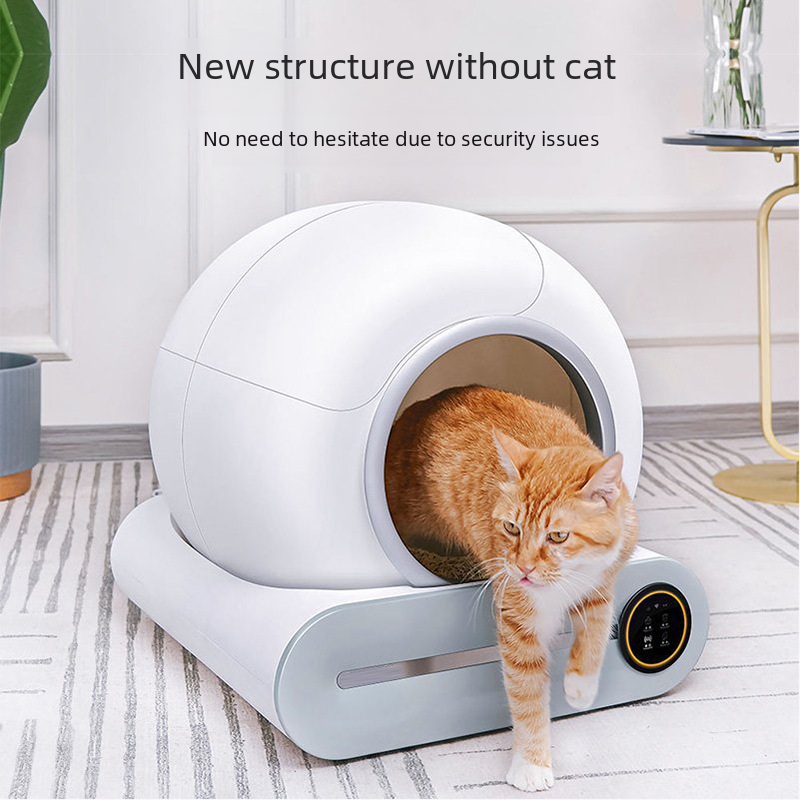 Self-Cleaning Cat Litter Box – Large Automatic Box with Odor Control