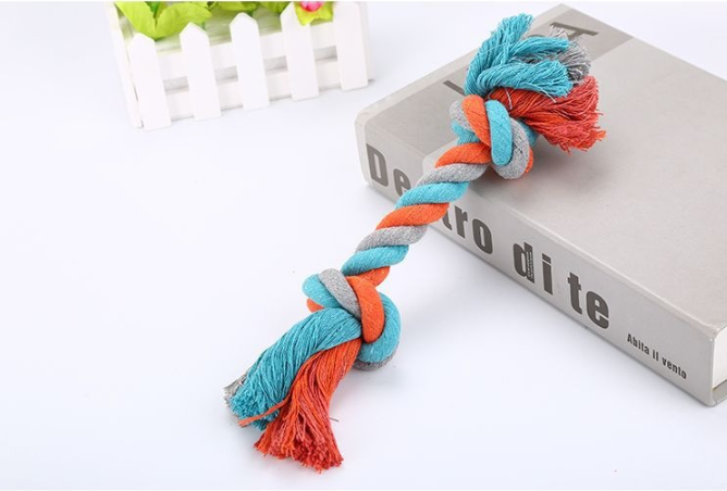Dog Rope Toy – Large Cotton Knot Chew Toy for Dogs