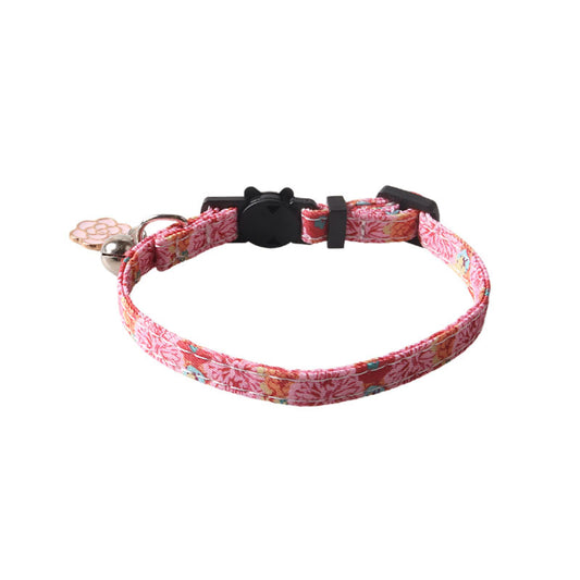 Cat Collar – Fruit Blossom Bow Tie Collar for Cats
