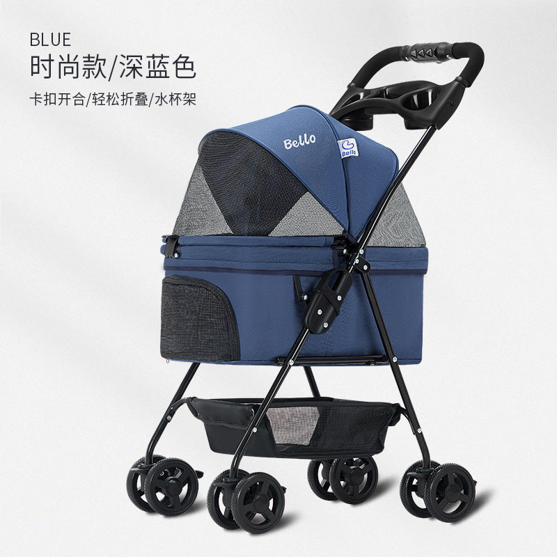 Pet Stroller – Lightweight Folding Stroller for Dogs & Cats