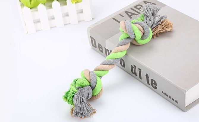 Dog Rope Toy – Large Cotton Knot Chew Toy for Dogs