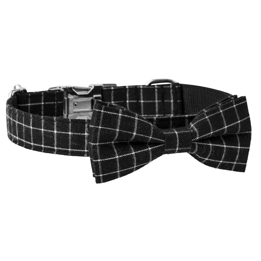 Dog Collar – British Plaid Collar with Alloy Buckle