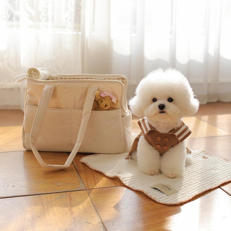Dog Sling Carrier – Handheld Messenger Bag for Small Dogs & Cats
