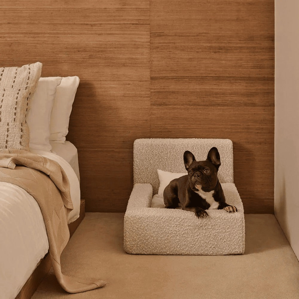 Dog Bed – Rectangular Bolster Pet Sofa Bed for Dogs & Cats