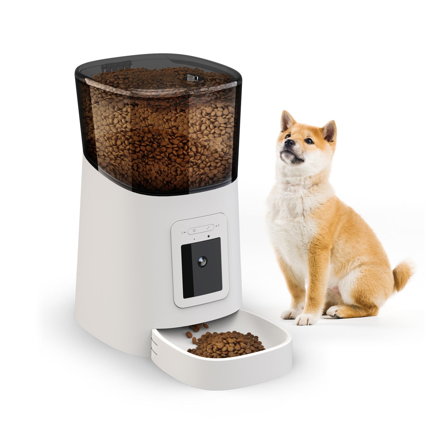Smart Pet Feeder – WiFi Automatic Feeder with Camera for Cats & Dogs