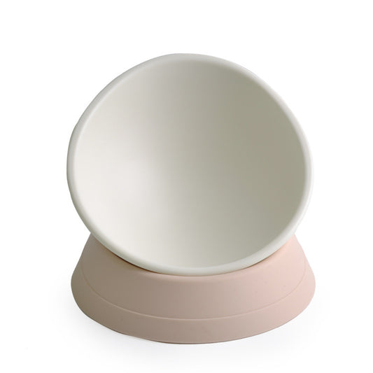 Cat Bowl – Non-Slip Tilted Bowl for Flat-Faced Cats